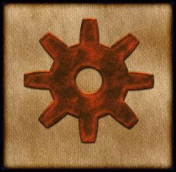 Steampunk Cog Logo