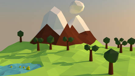 Low Poly Mountain