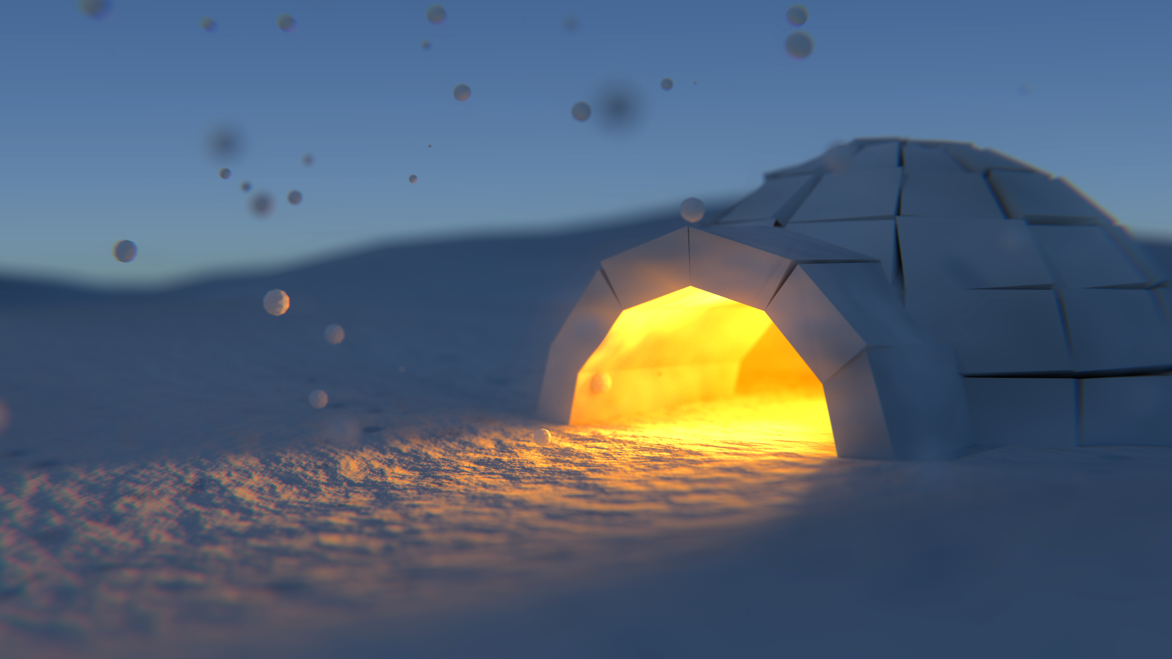 Low Poly Igloo