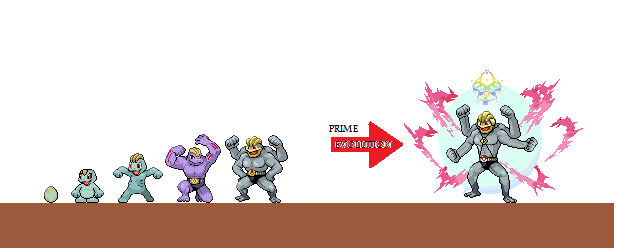 Prime Machamp Speed Evolution Line by Blueart14 on DeviantArt