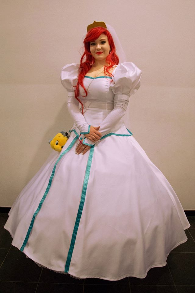 Ariel's wedding dress