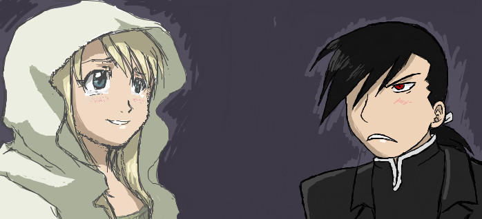 Winry and GreedLing