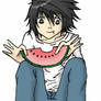 L likes Watermellon