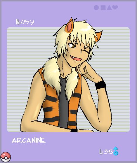 Gijinka Submission Arcanine