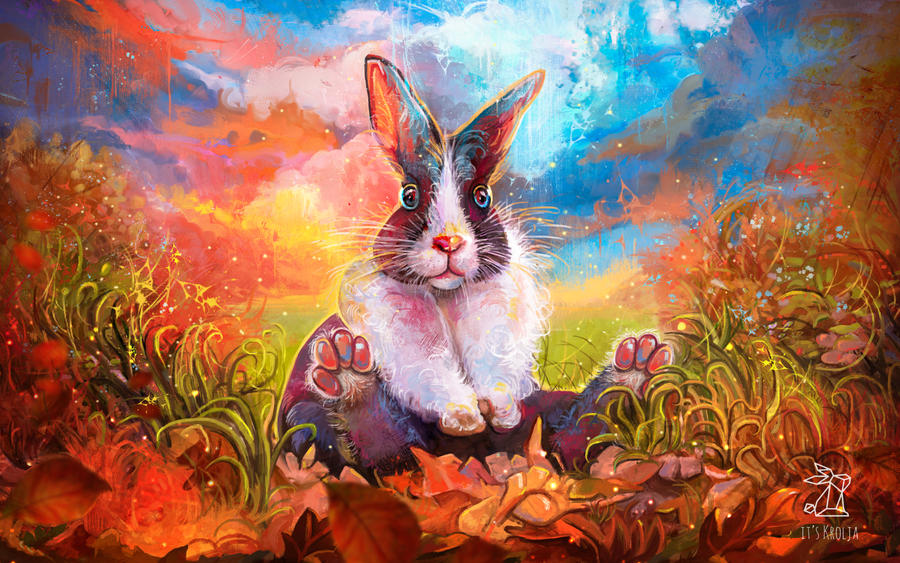 Brown Rabbit Deviantart Rabbit by itskrolja on DeviantArt