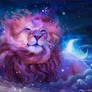 Lion in the sky