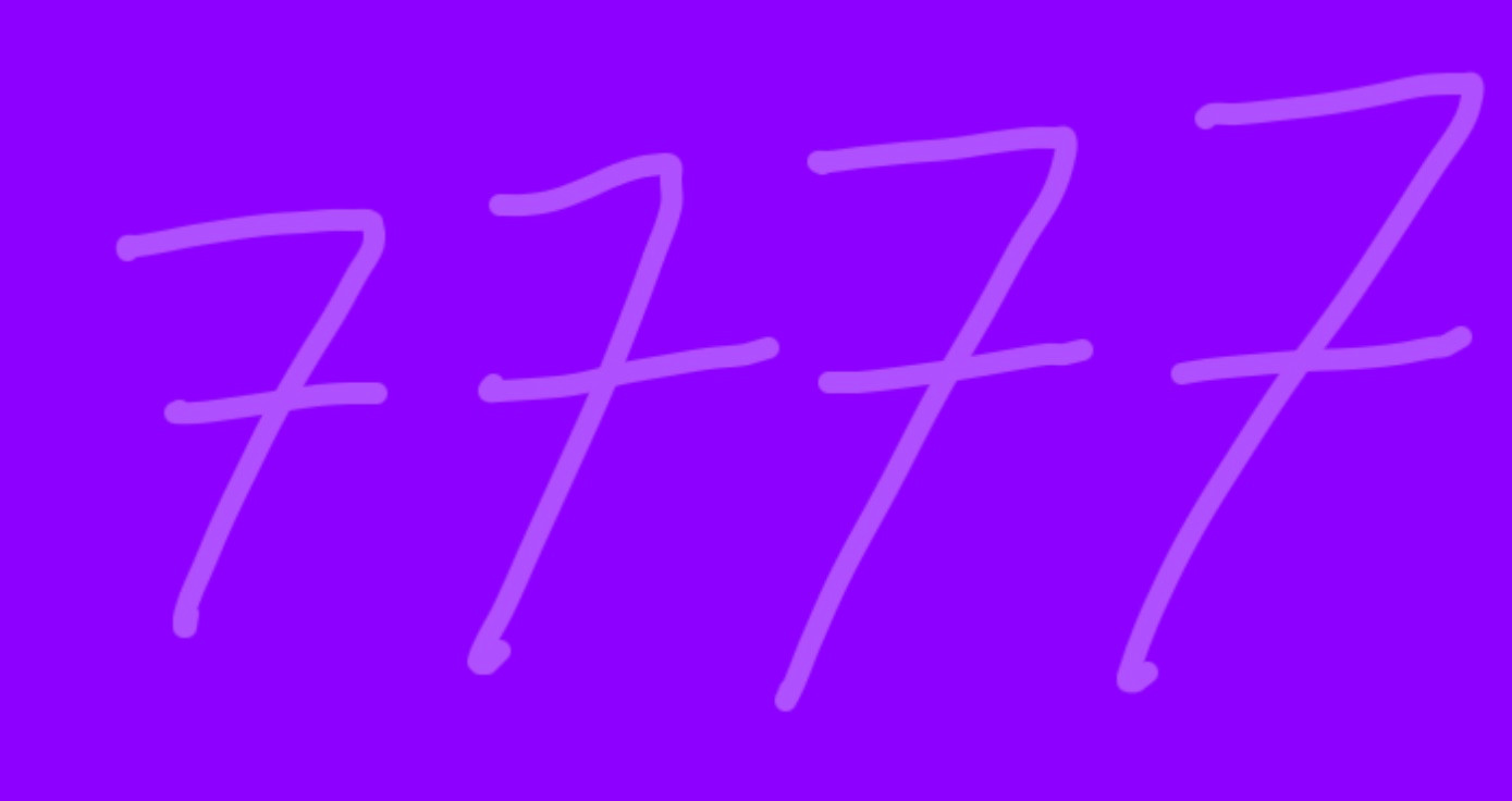 A lot of seven