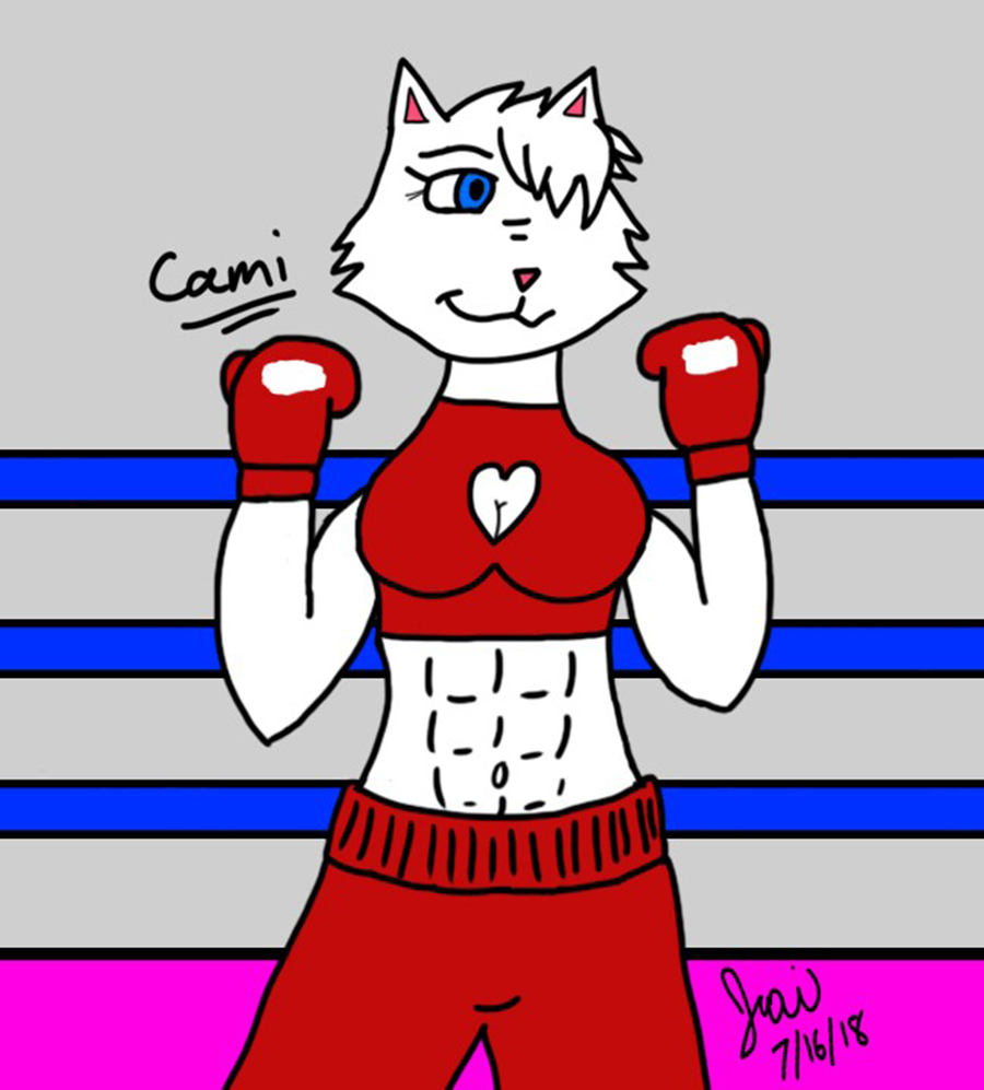 Animal Boxing: Cami by GwoppyTrai on DeviantArt