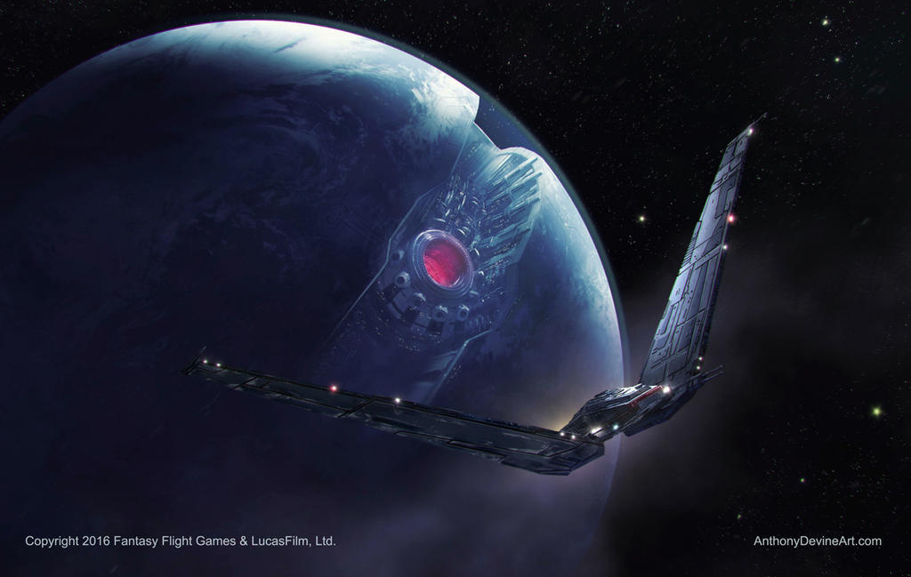 Star Wars- Upsilon-Class Shuttle Cover by AnthonyDevine on DeviantArt