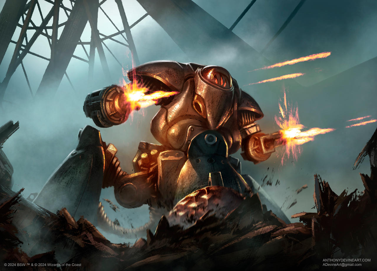 MTGxFALLOUT Sentry Bot