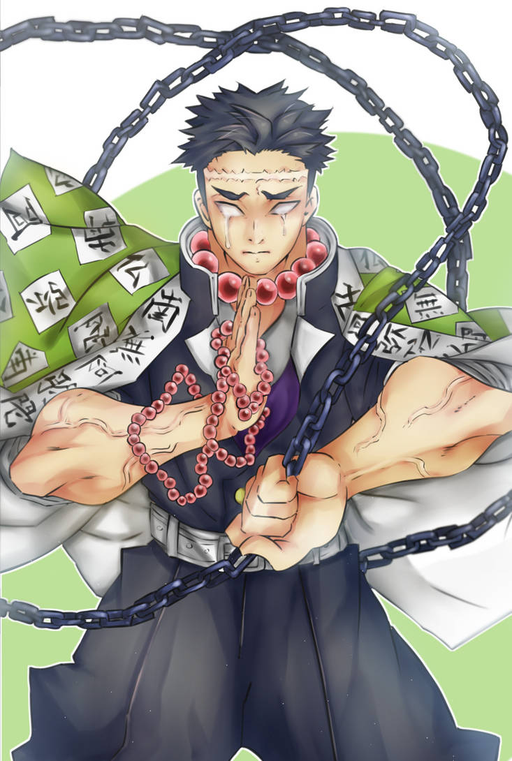 Gyomei Demon Slayer 1 by Nihalwakode on DeviantArt