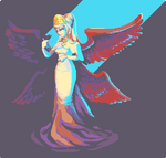 Winged Lady by RHLPixels