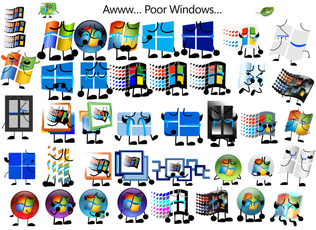 Crying Microsoft Windows by Wie71 on DeviantArt