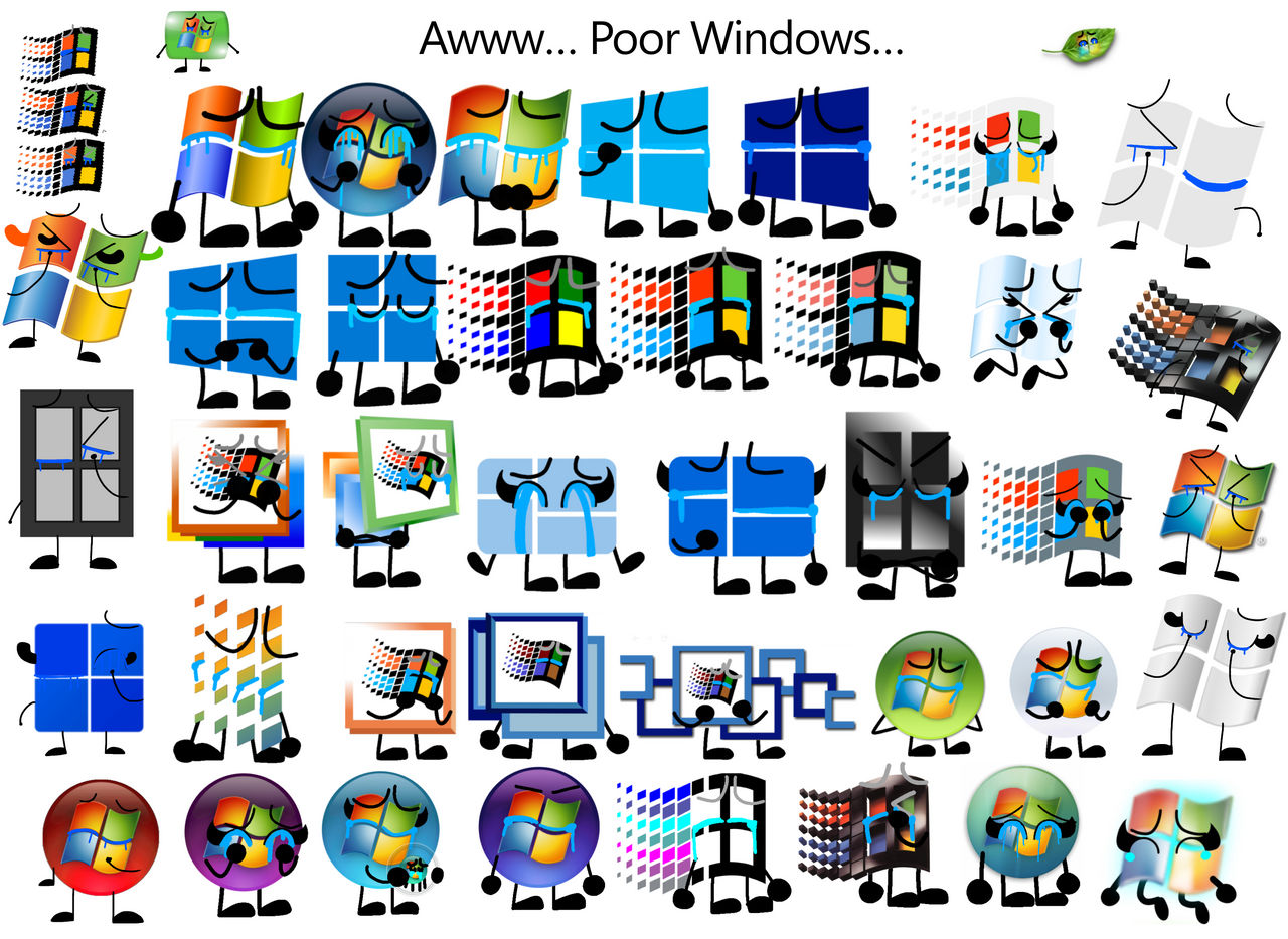 Crying Microsoft Windows by Wie71 on DeviantArt