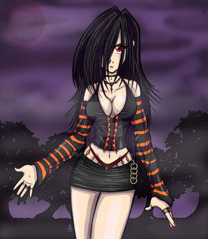 Anime Sexy Wiccan Woman