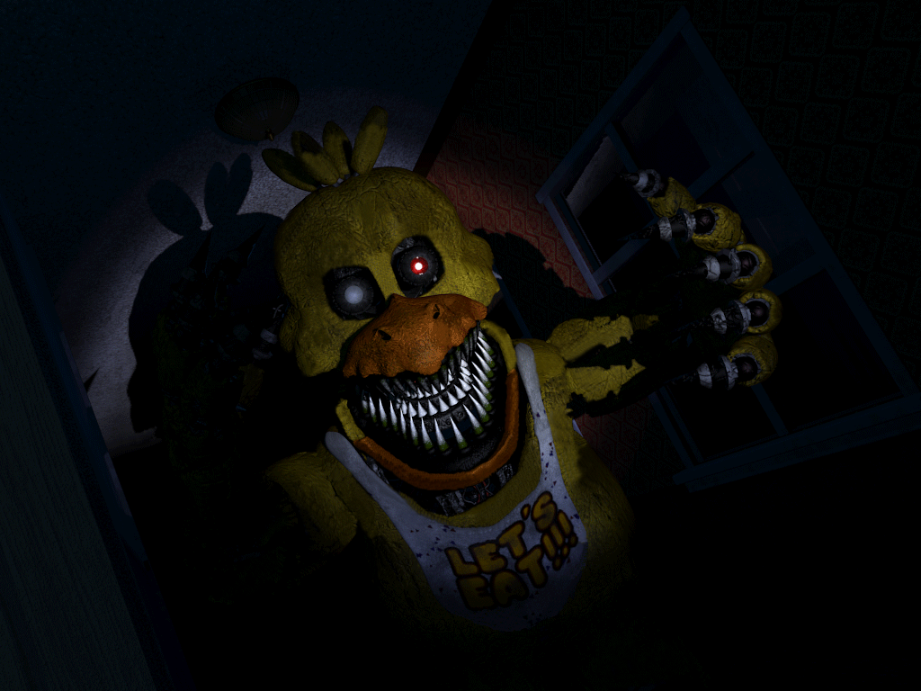 Nightmare FNaF 1 Chica (Full Model - Unwithered) by Rjac25 on