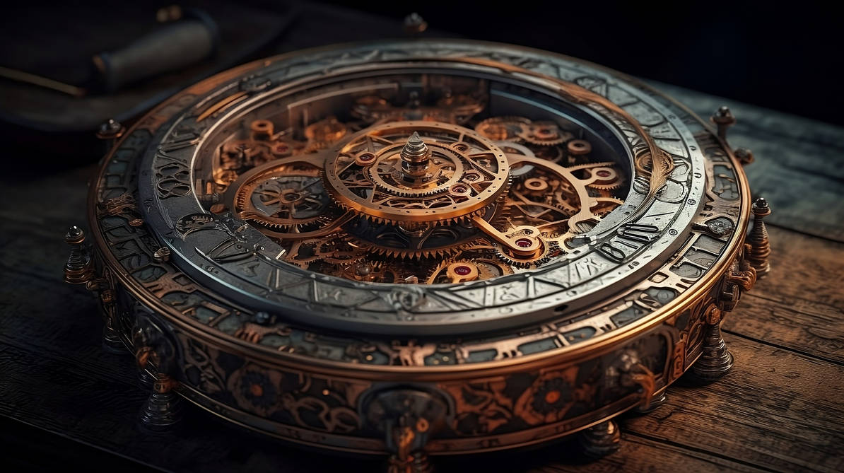 Ancient Clock By TetronicAI On DeviantArt ancient-clock-by-tetronicai-on-deviantart