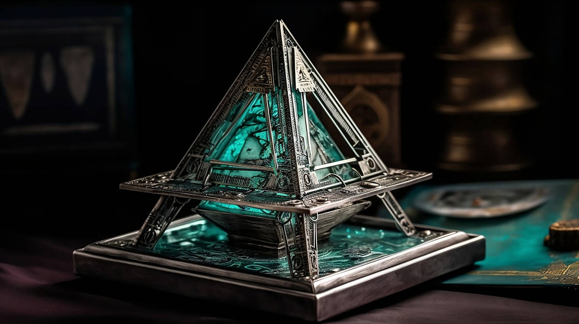 Ancient pyramid artifact v2 by TetronicAI on DeviantArt