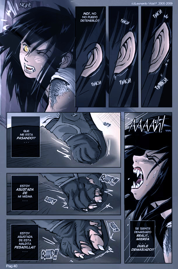 Gallery of Female Werewolf Transformation Sequence Drawings.