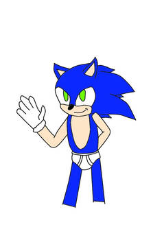 Sonic in undies