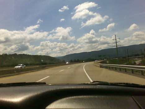 Highway sky