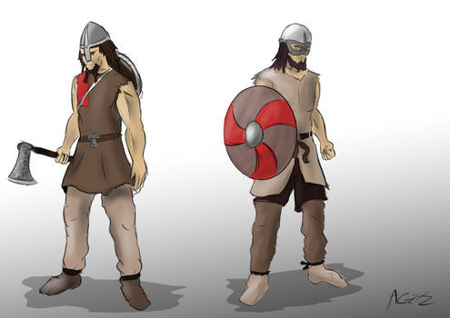 Vikings character design