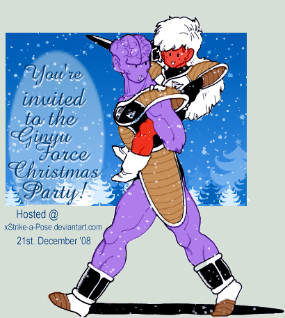 Ginyu Xmas Party Invitation