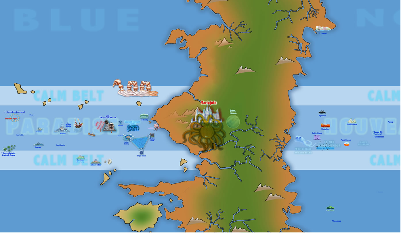Carte Geographique One Piece Nouveau Monde 3 by KiwiK2010 Carte Geographique One Piece Nouveau Monde 3 by KiwiK2010