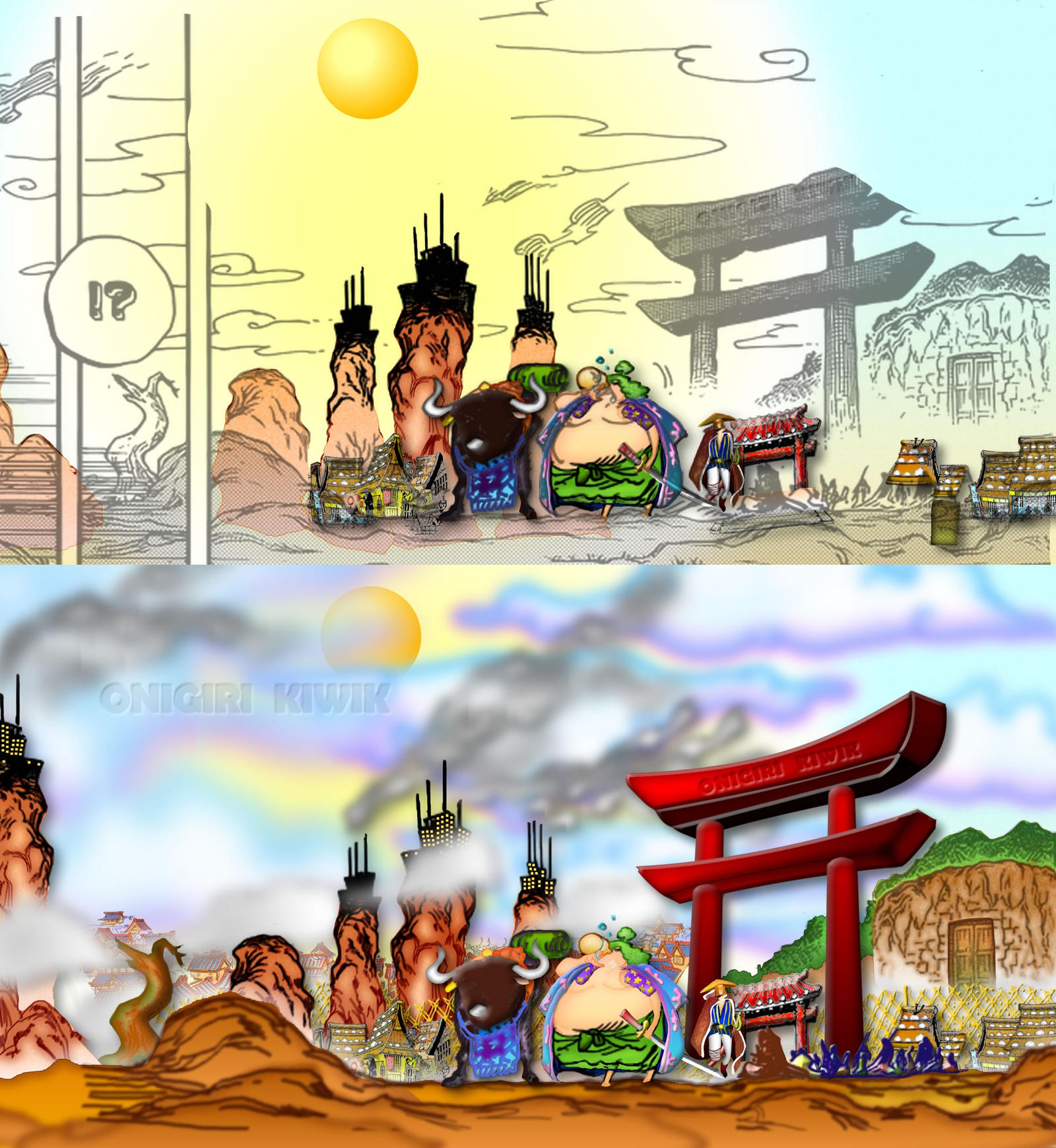 Comparaison Coloriage Planche One Piece 945 By Kiwik10 On Deviantart Comparaison Coloriage Planche One Piece 945 By Kiwik10 On Deviantart