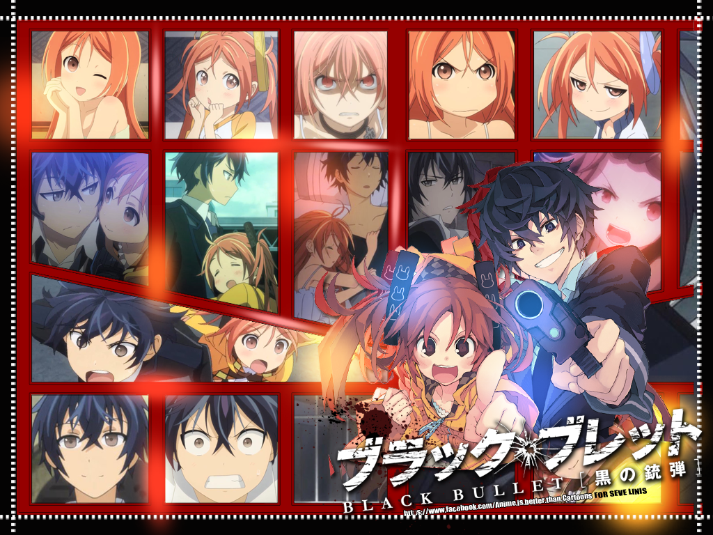 Black Bullet collage