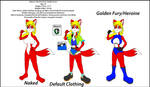 NEW CHARACTER-Sakura AKA Golden Fury by dantiscus