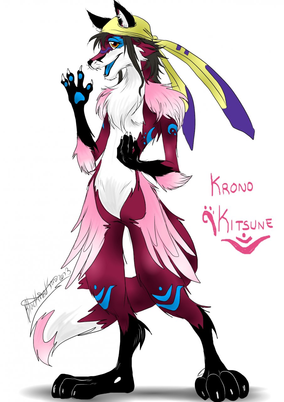 NEW CHARACTER-Krono Kitsune (READ DESCRIPTION)