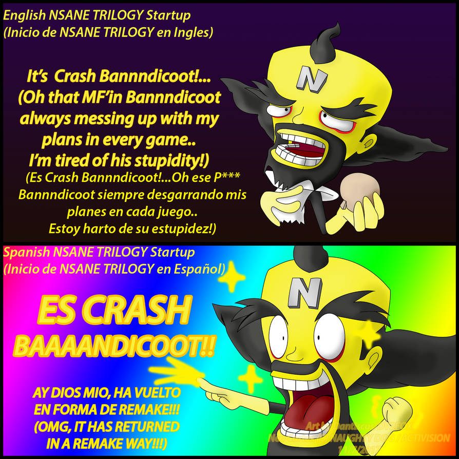 Neocortex Memes FA-The different reactions of Neo Cortex by dantiscus on DeviantArt