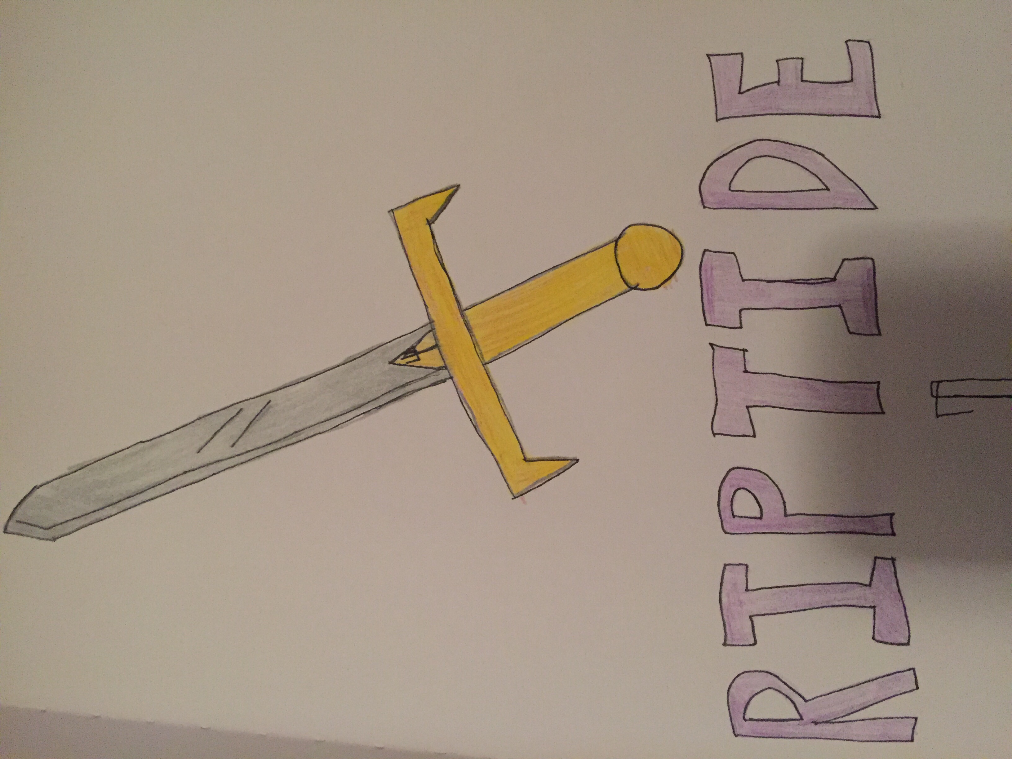 Percy Jackson Riptide Drawing