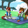 Ferly and KitsuneWarui