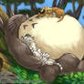Sleeping with Totoro
