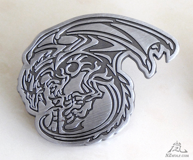 Dragon metal badge pin  SOLD OUT