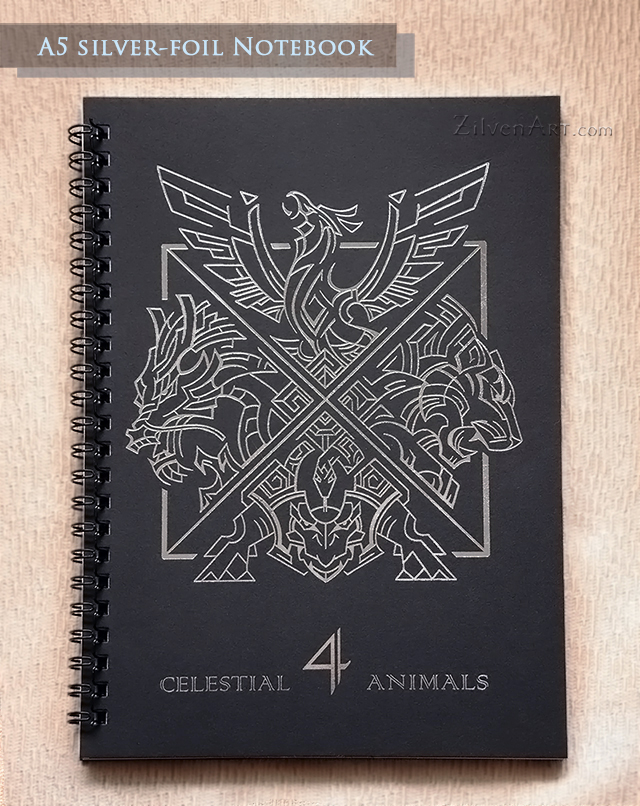 4 Celestial Animals Notebook by J-C on DeviantArt 4 Celestial Animals Notebook by J-C on DeviantArt