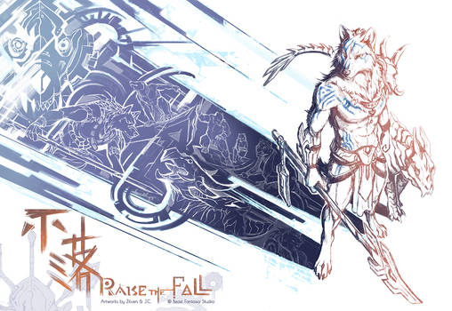 Raise The Fall - concept sketch book