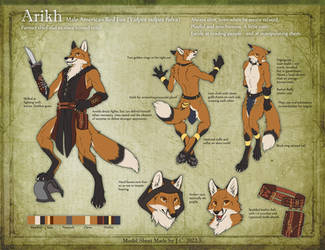 Arikh Model Sheet