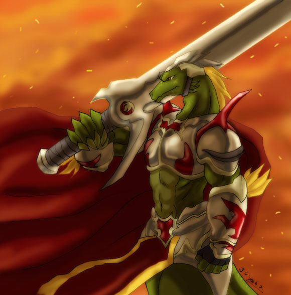 Lizard warrior