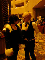 Shizuo and Izaya!