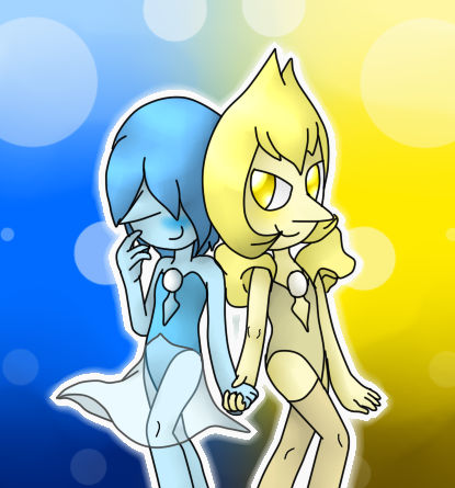 Perla Animodo Perla azul y amarillo by Sticspace on DeviantArt
