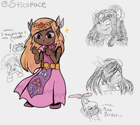 Tetra Black Princess Zelda