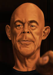 Terence Fletcher caricature