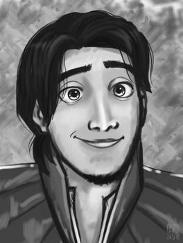 Flynn Rider Rough Sketch