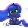 Princess Luna want a hug - No background