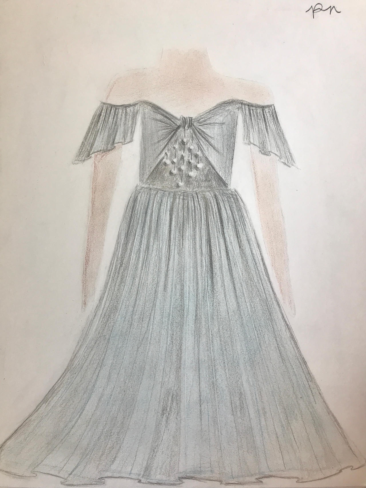 Prom dress design by bluesapphire1600 on DeviantArt Prom dress design by bluesapphire1600 on DeviantArt