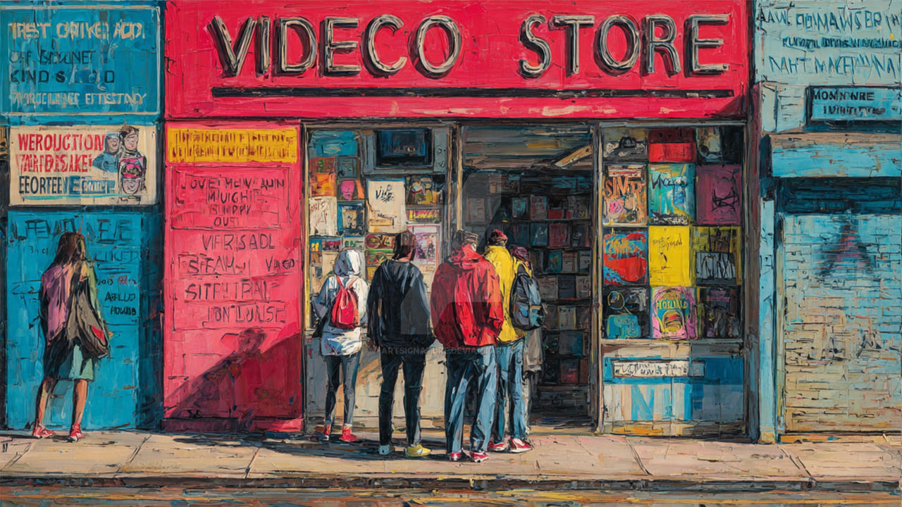Video Store Graphics Video Store by ArtSignature on DeviantArt