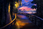 Seaside Sunset by JKRoots
